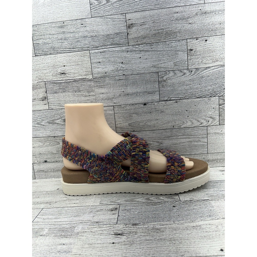 Bernie Mev. New York Sandals Soft Straps Rainbow Women's Sz 40‎ US 10 - Picture 7 of 11